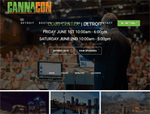 Tablet Screenshot of cannacon.org